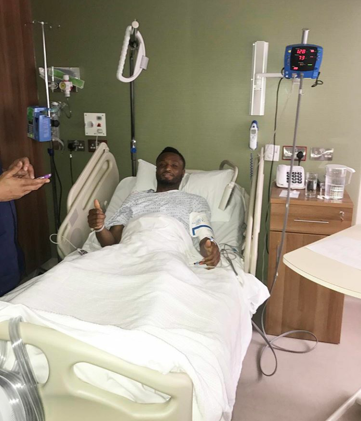 Mikel Obi Undergoes A Successful Surgery