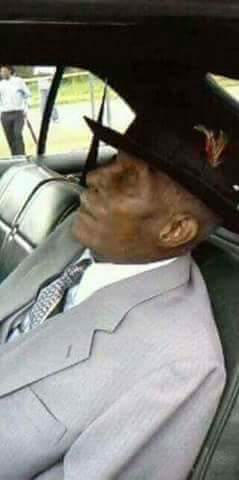 Kenyan Tycoon Buried Seated In His Car As Coffin.