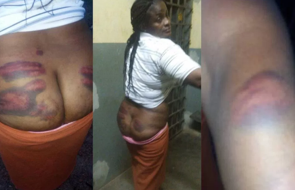 Policeman Brutalizes Married Woman For Slapping Mistress.